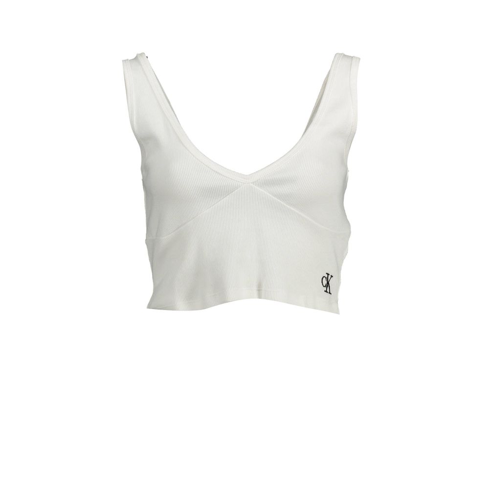 Calvin Klein White Cotton Women's Undergarment