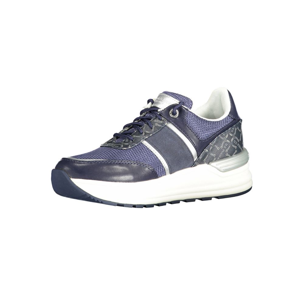 U.S. POLO ASSN. Blue Polyester Women Sneakers