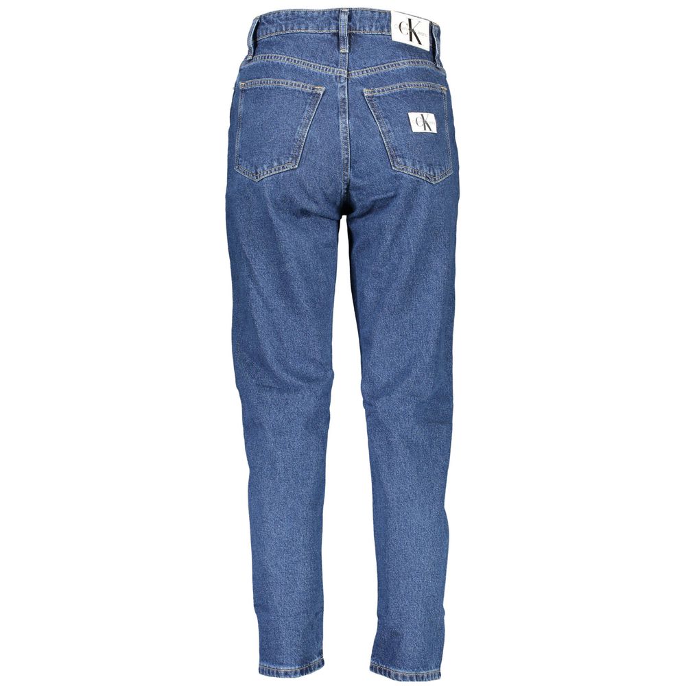 Calvin Klein Blue Cotton Jeans
