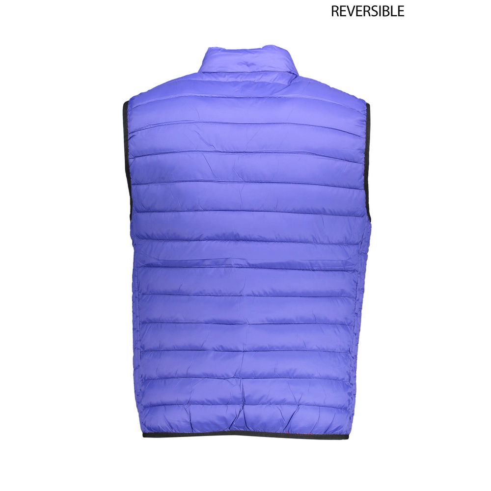 U.S. POLO ASSN. Dual-Sided Blue Nylon Men’s Jacket