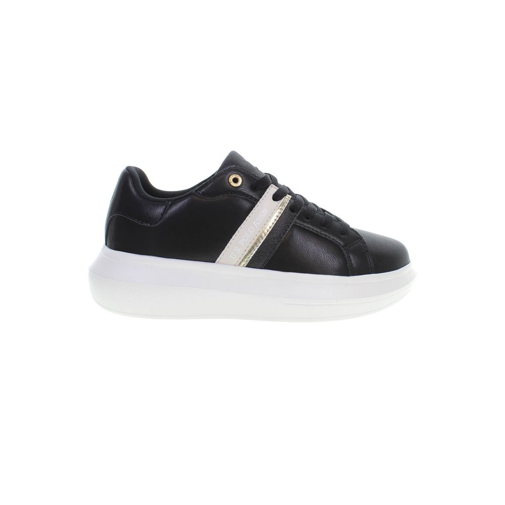 U.S. POLO ASSN. Black Women's Athletic Sneakers