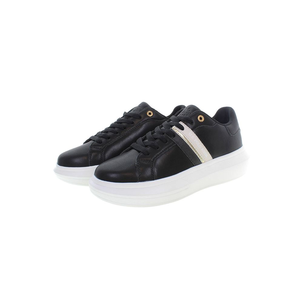 U.S. POLO ASSN. Black Women's Athletic Sneakers