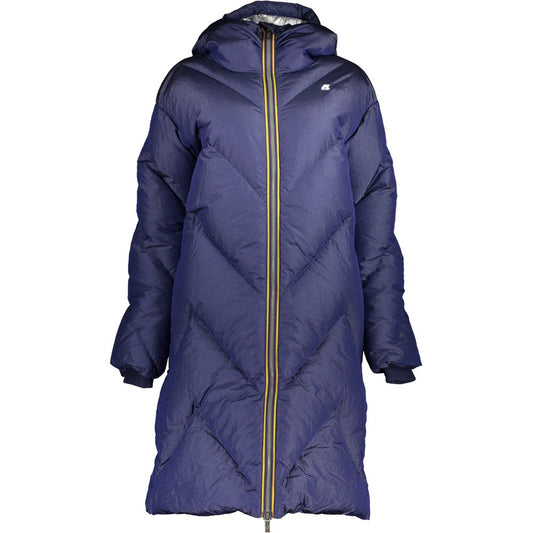 K-Way Long Goose Down Jacket with Hood