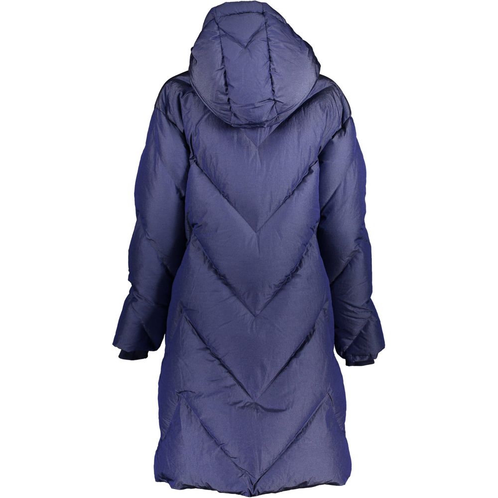 K-Way Long Goose Down Jacket with Hood