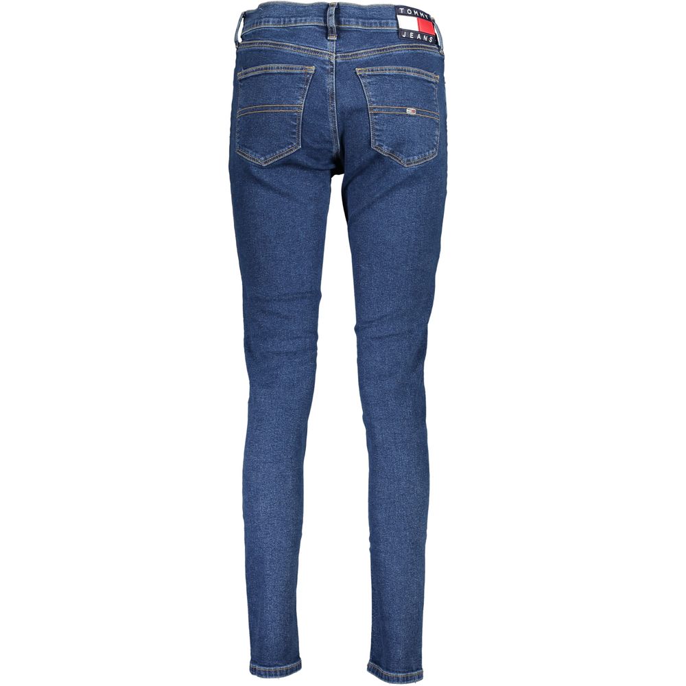 Tommy Hilfiger Blue Cotton Jeans - Nora Skinny Fit