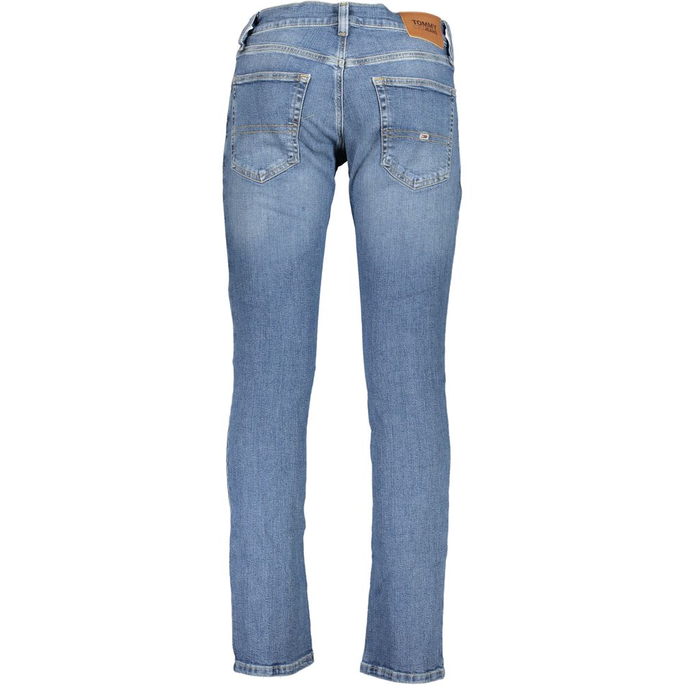 Tommy Hilfiger Blue Cotton Jeans - Scanton Slim Fit