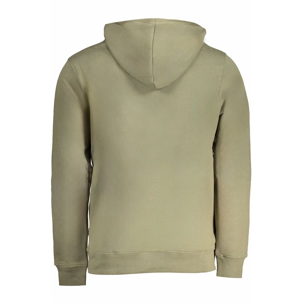 Pepe Jeans Green Cotton Hoodie - Sustainable Style Essentials