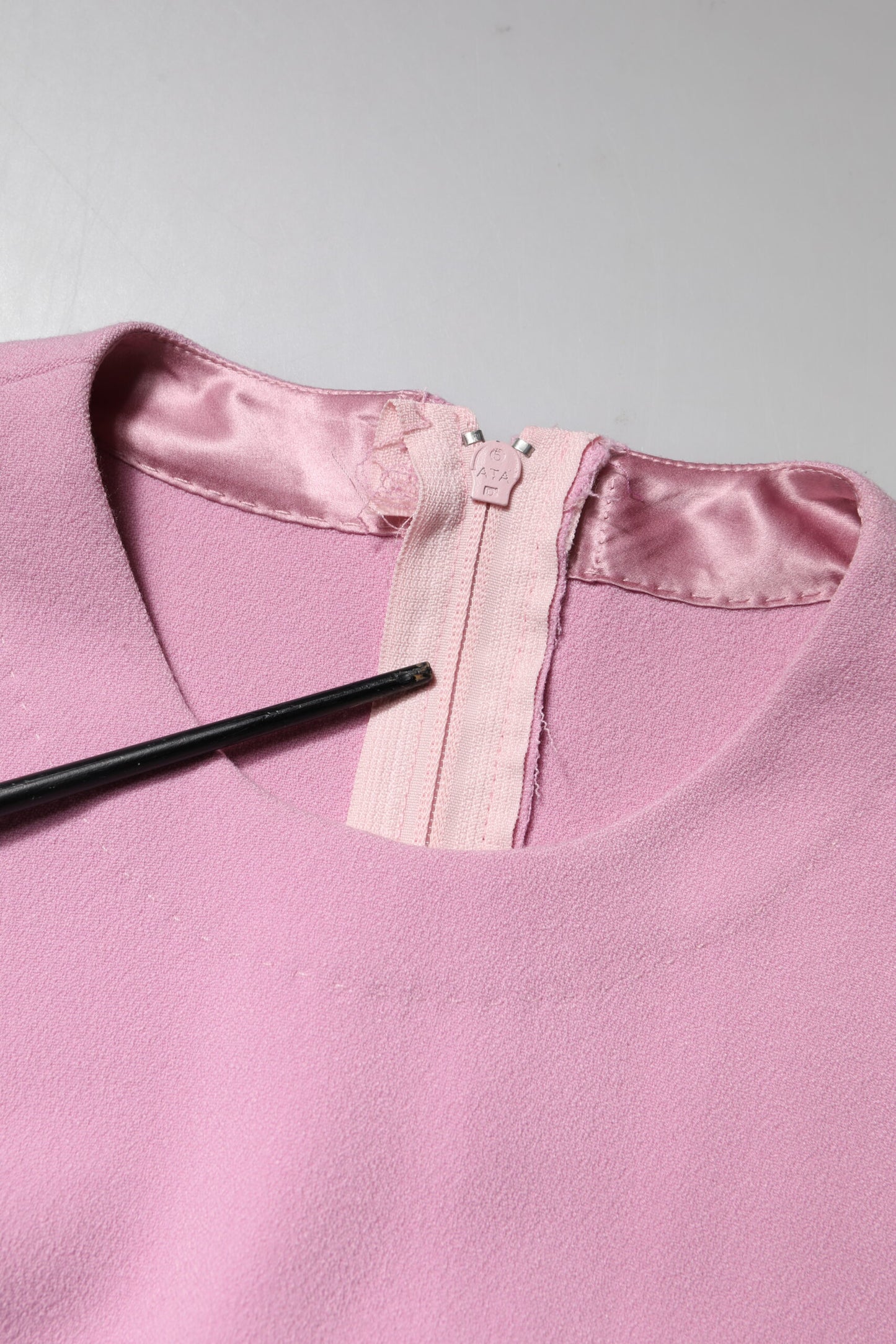 Dolce & Gabbana Pink Long Sleeves Sheath Mini Dress