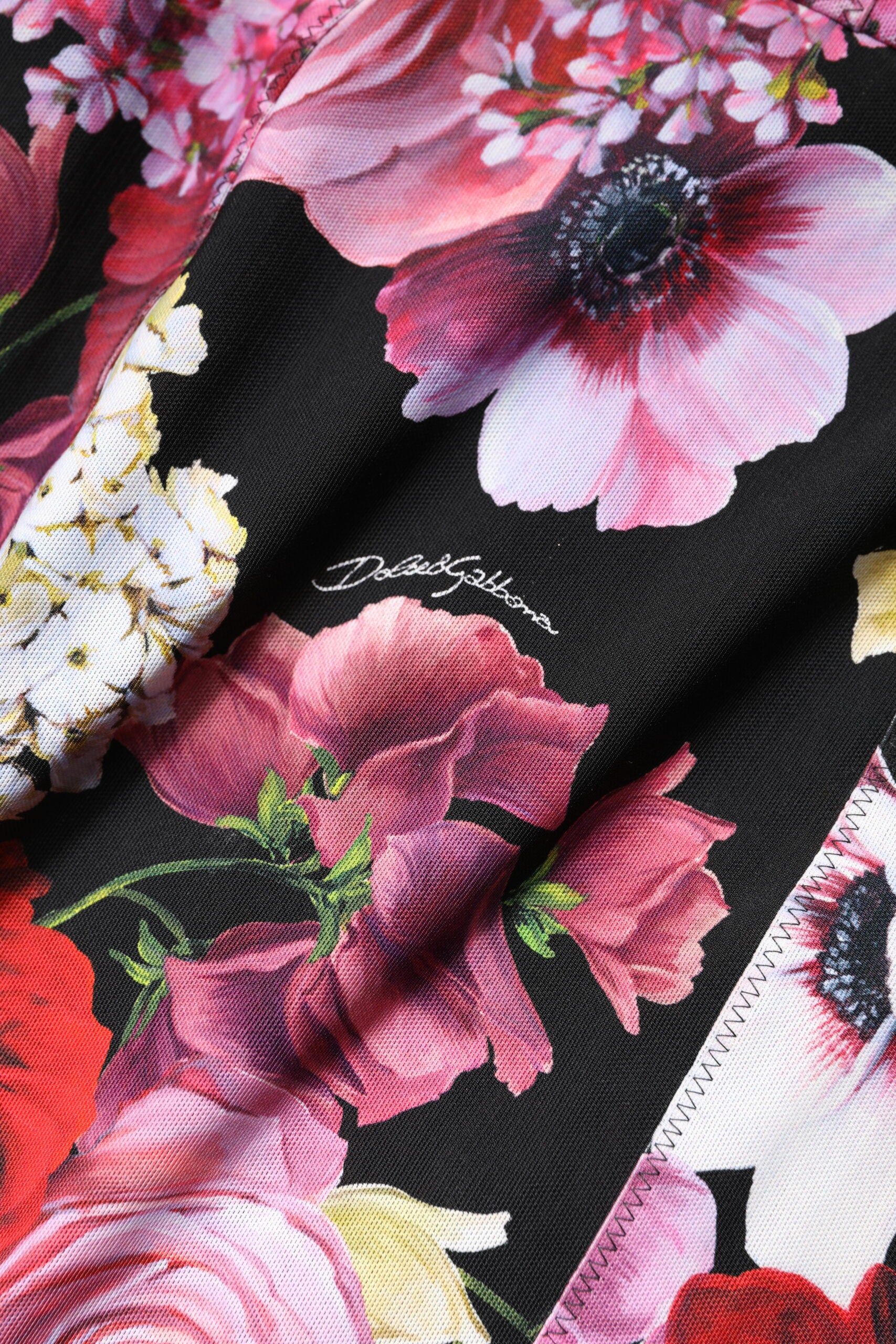 Dolce & Gabbana Multicolour Ortensia Patchwork Sheath Dress