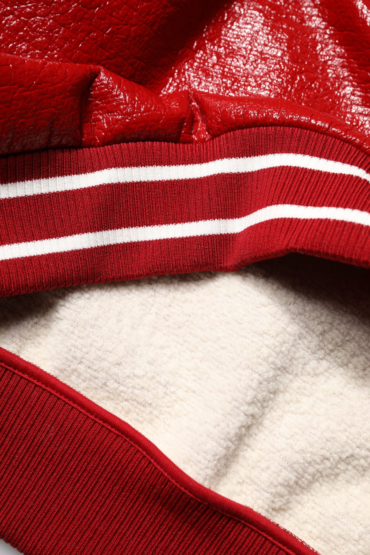 Dolce & Gabbana Red Wool DGLogo Crew Neck Jumper