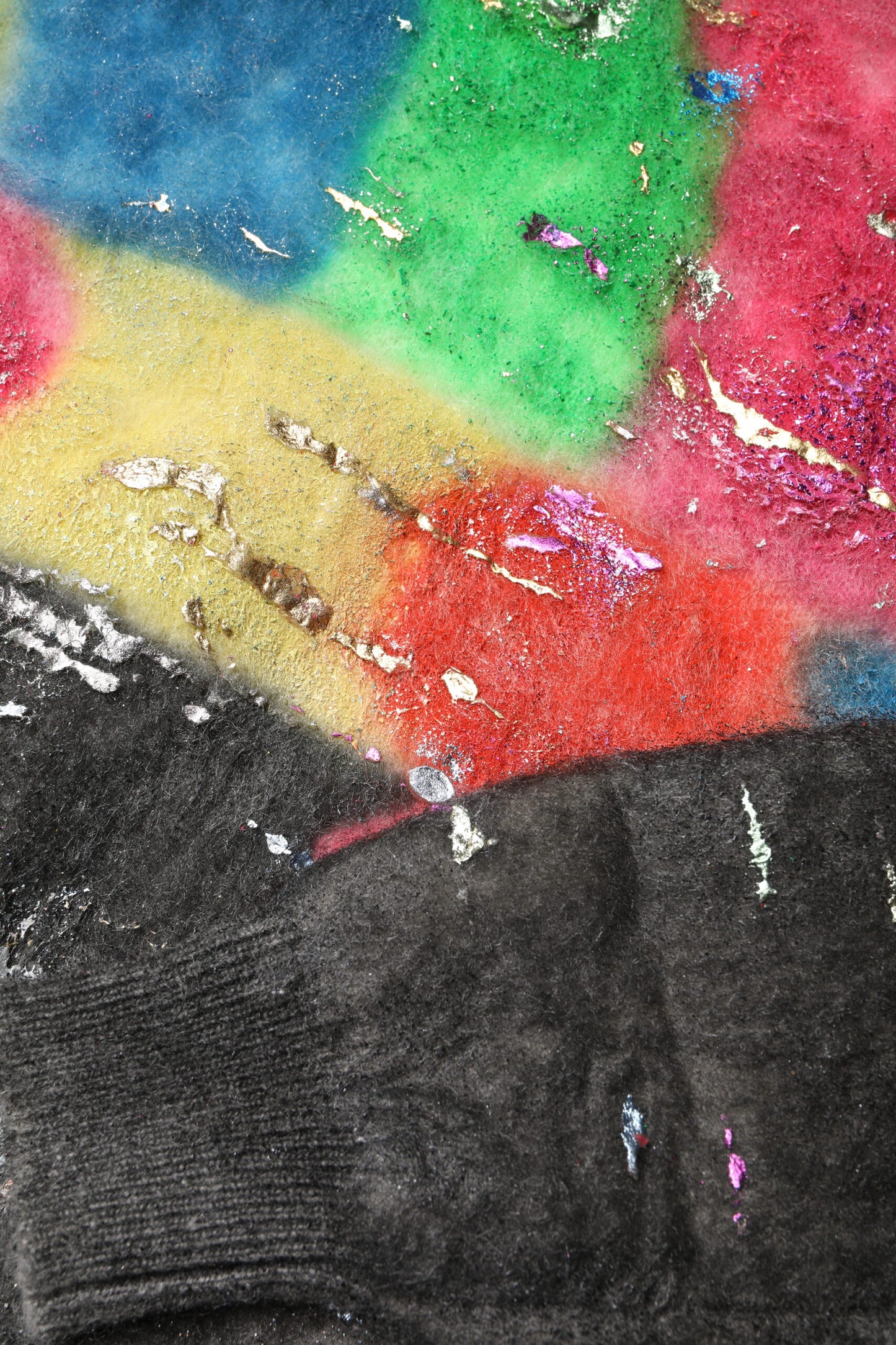 Dolce & Gabbana Multicolour Mohair Turtleneck Jumper