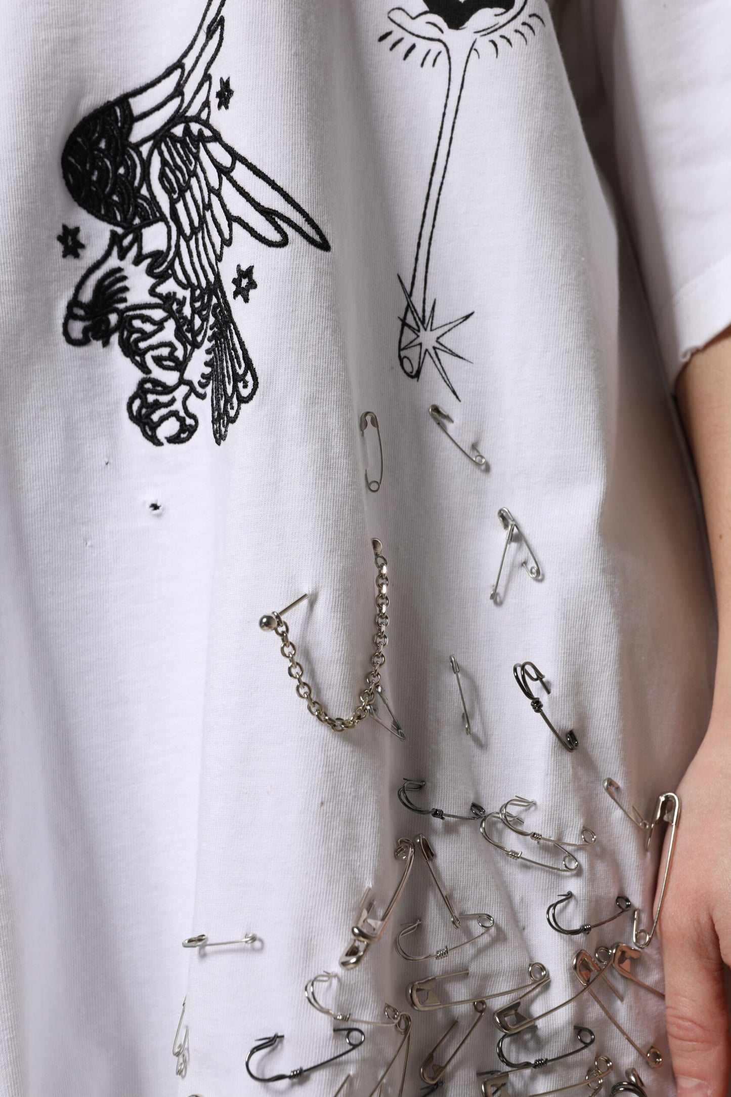 Dolce & Gabbana White Cotton DG BLESSED Graphic Printed T-Shirt