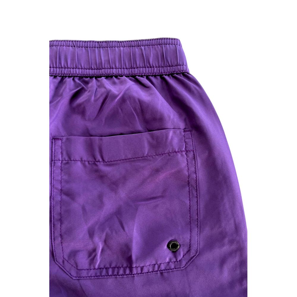 Trussardi Men's Swim Shorts – Purple