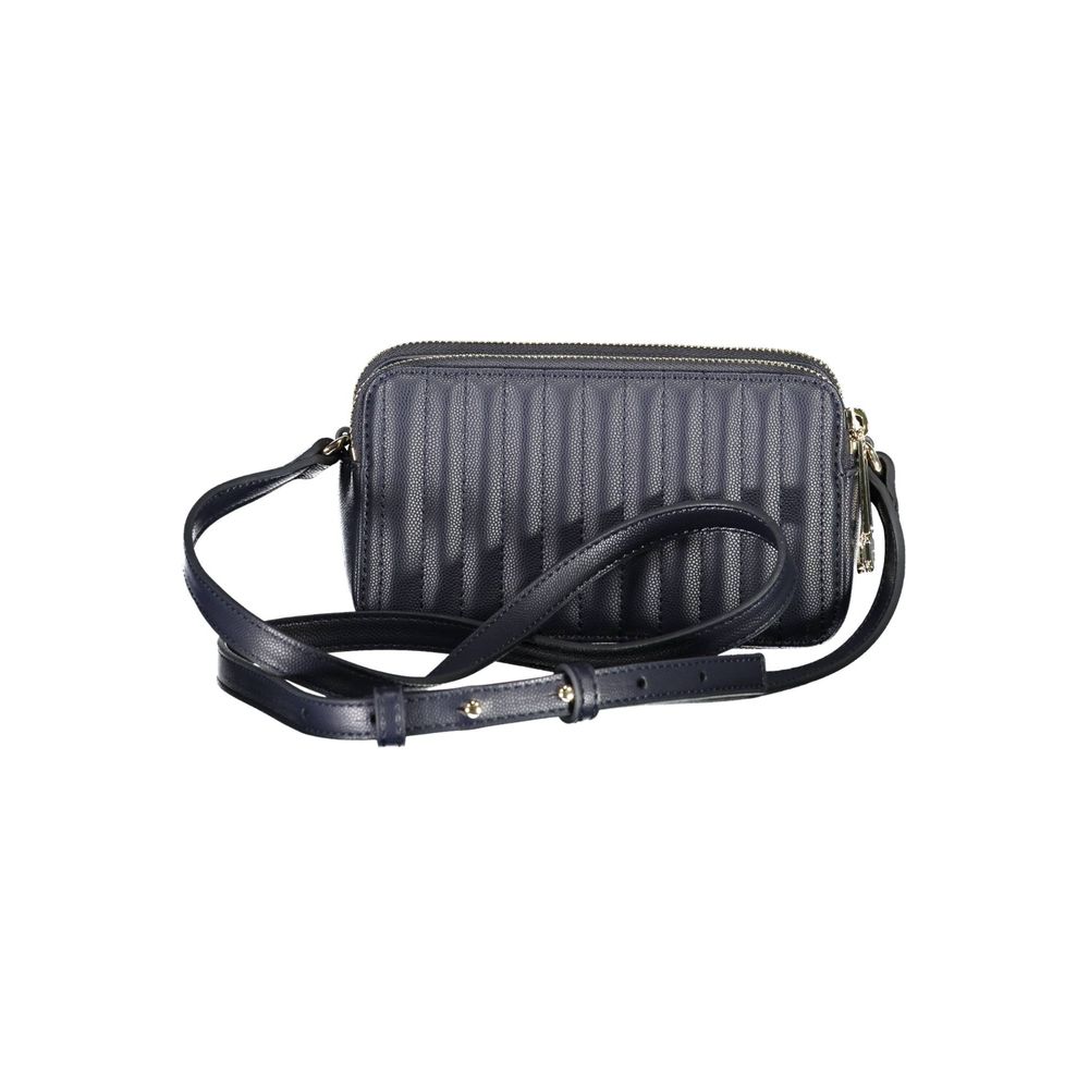Tommy Hilfiger Blue Polyethylene Adjustable Shoulder Bag