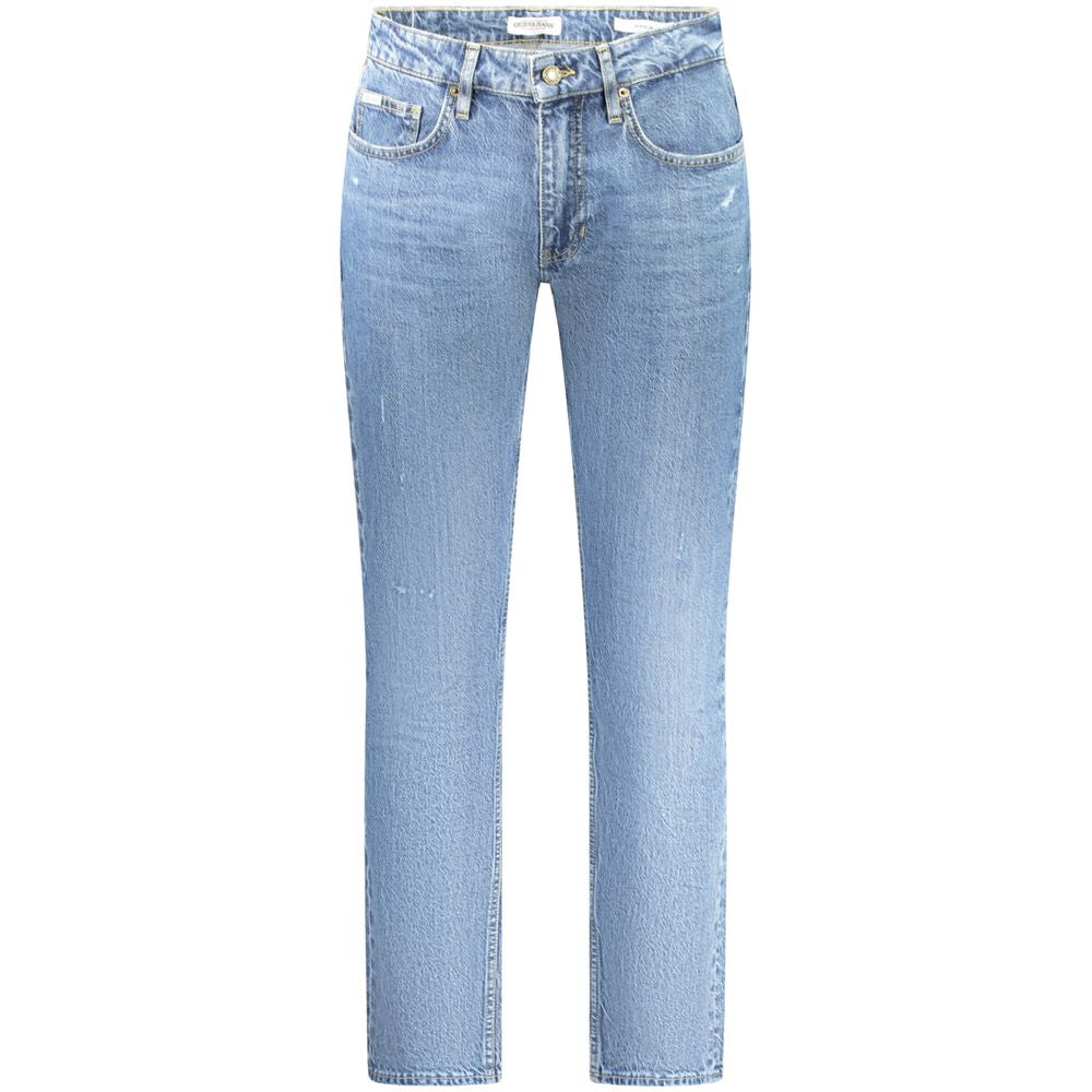 Guess Jeans Blue Cotton Men's Slim Jeans