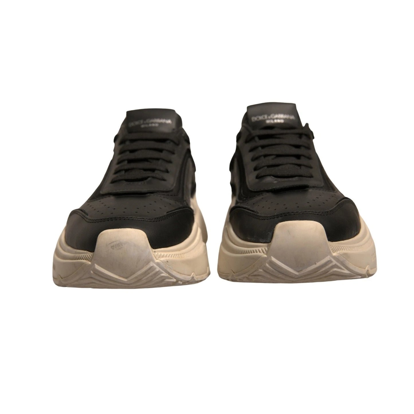 Dolce & Gabbana Daymaster Low Top Sneakers in Black and White