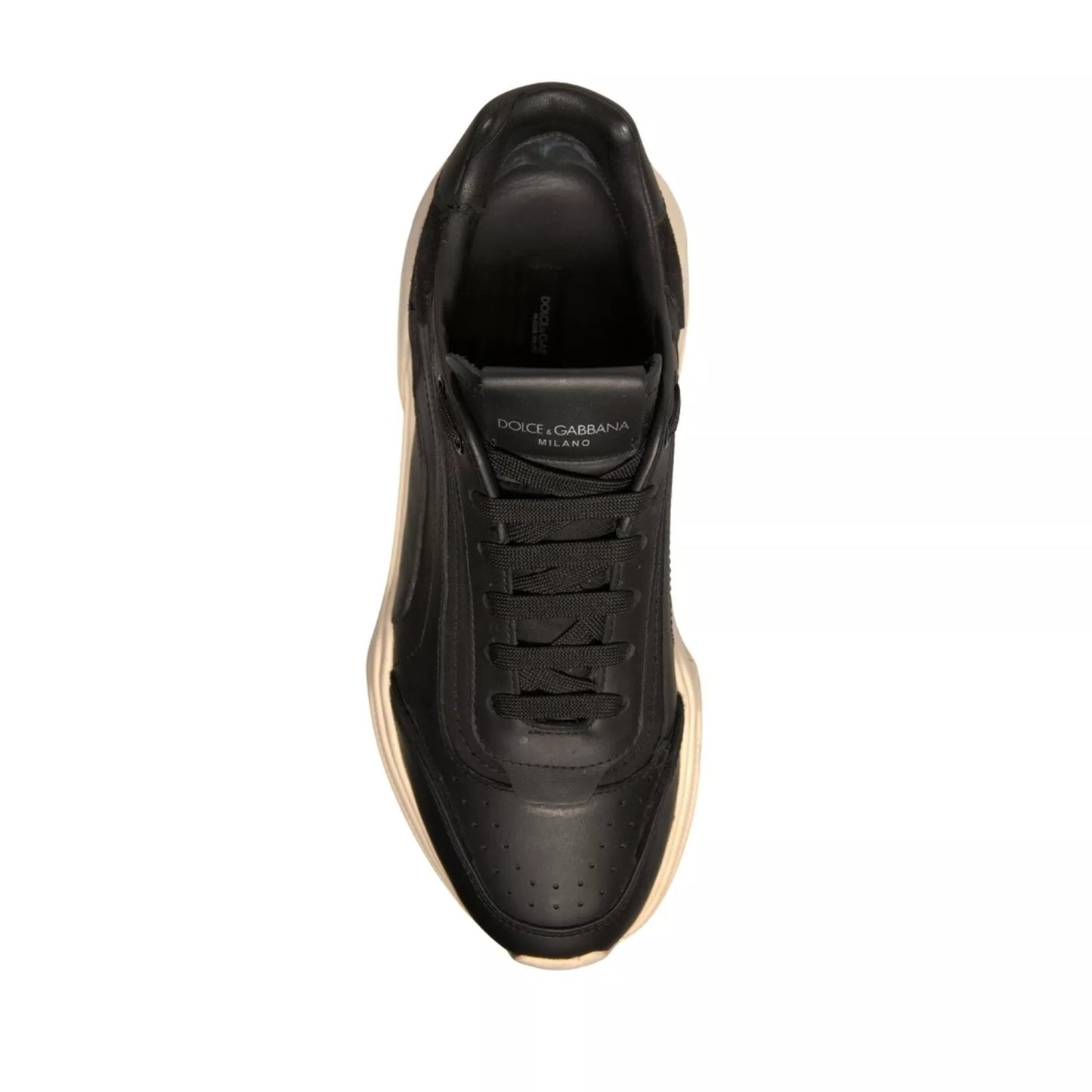 Dolce & Gabbana Daymaster Low Top Sneakers in Black and White