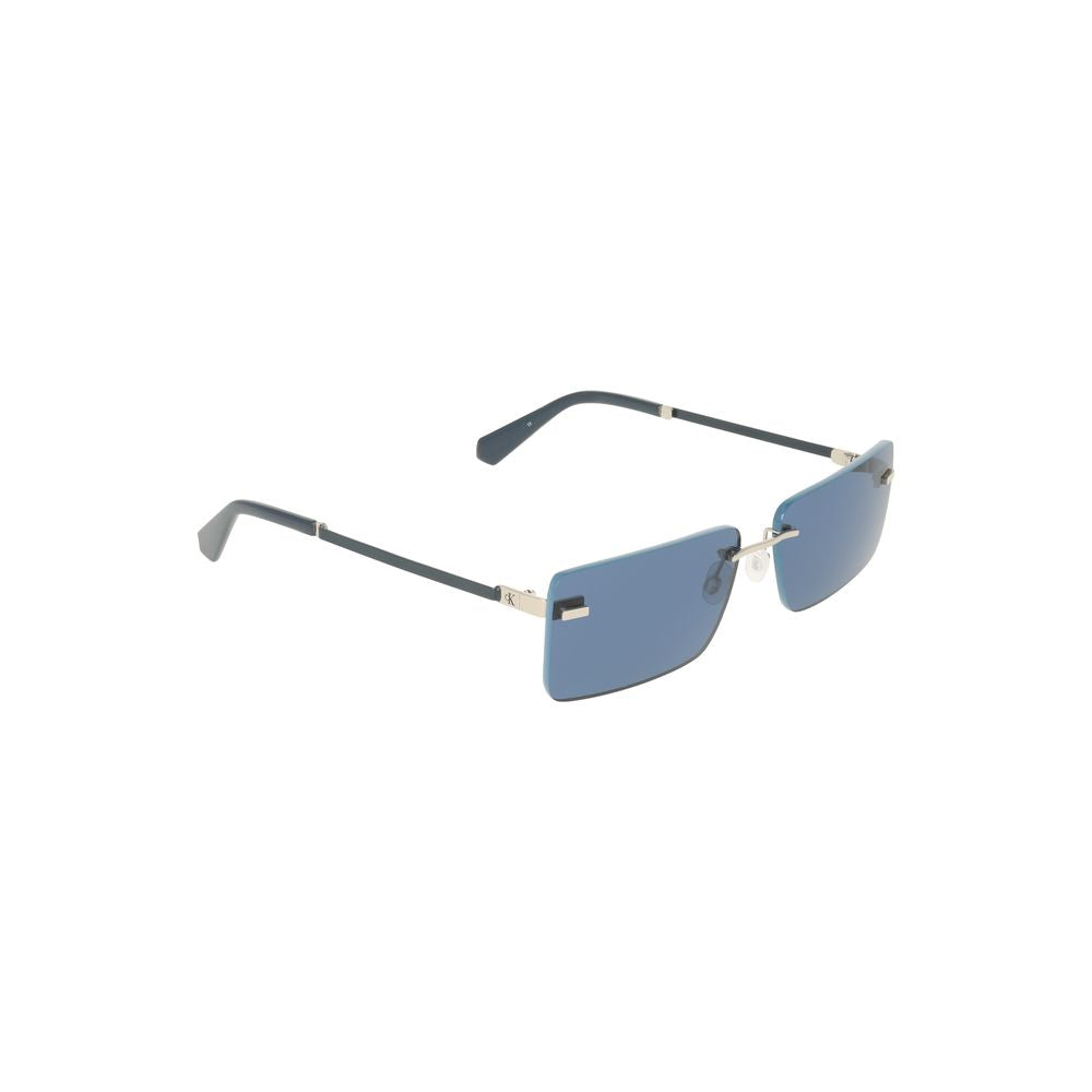 Calvin Klein Blue Metal Women Sunglasses