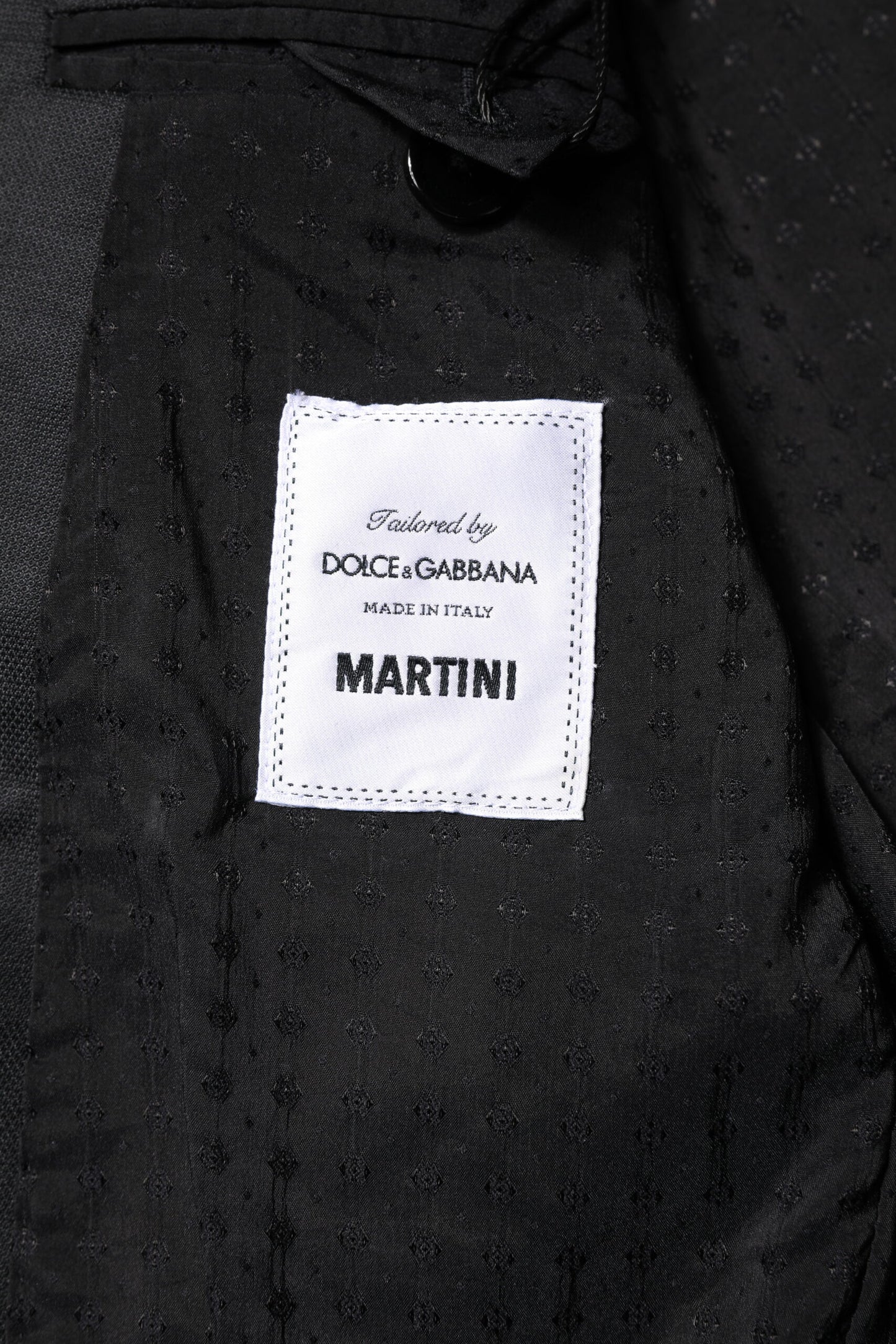 Dolce & Gabbana Dark Gray MARTINI 2-Piece Suit