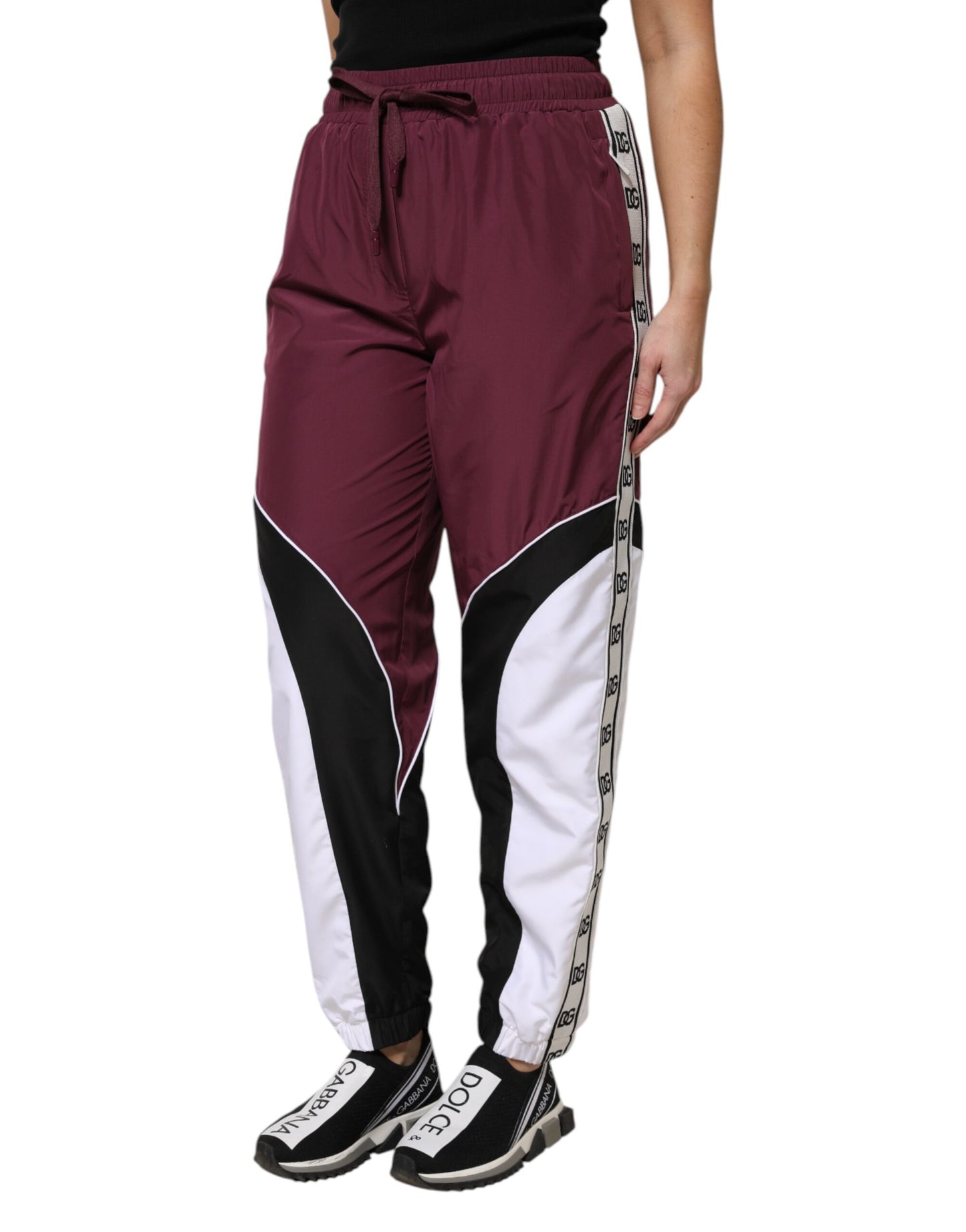 Dolce & Gabbana Multicolor High Waisted Jogger Sweatpants
