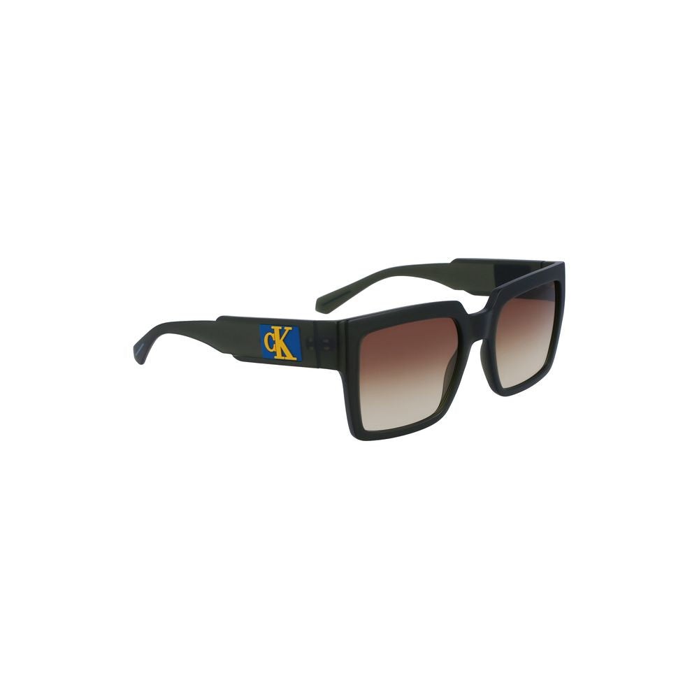 Calvin Klein Brown Plastic Women's Sunglasses