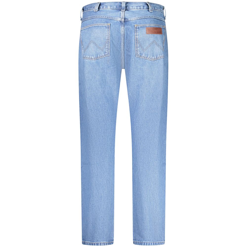 Wrangler Blue Cotton Jeans - Frontier 880 Relaxed Straight