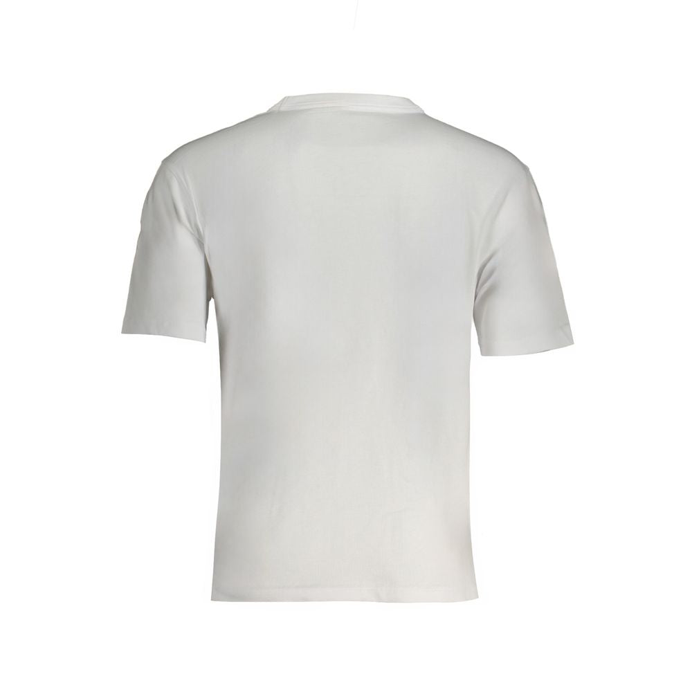 K-WAY White Cotton T-Shirt - Classic Comfort and Style