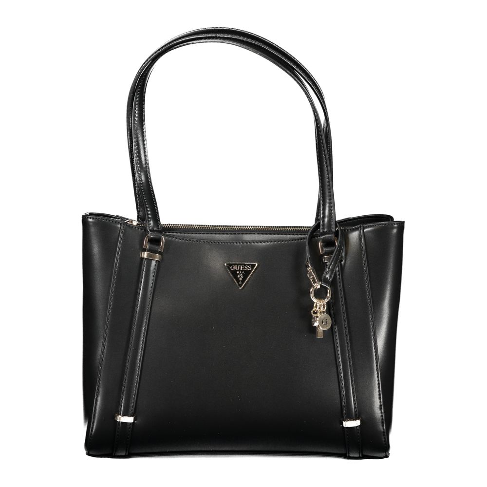 Guess Jeans Black Polyethylene Daryna Handbag