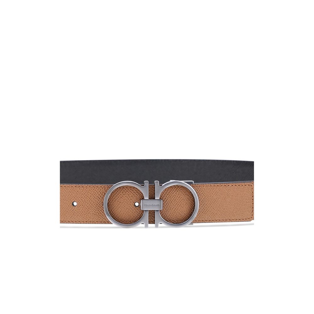 Ferragamo Gancini Reversible Leather Belt