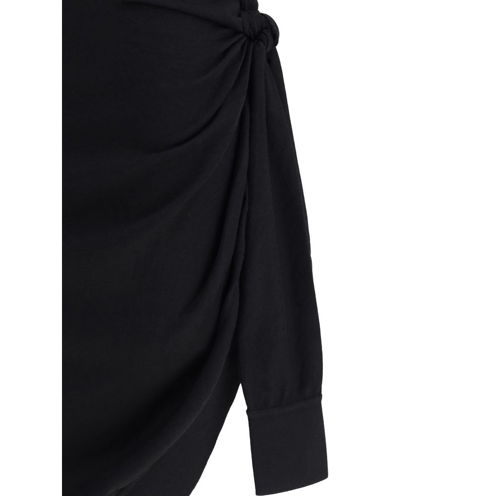 Ferragamo Asymmetrical Knit Dress