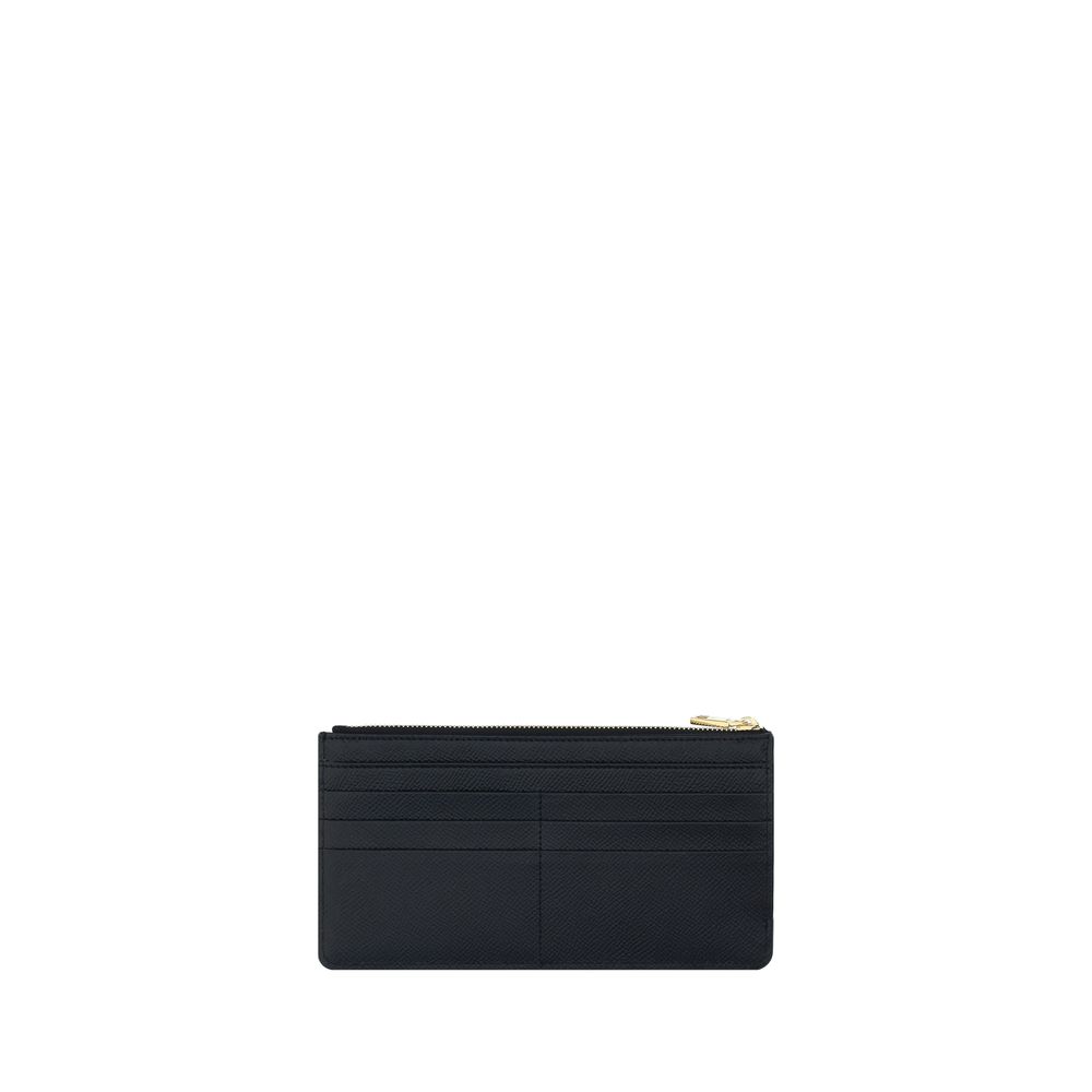 Dolce & Gabbana Leather Logoed Card Holder