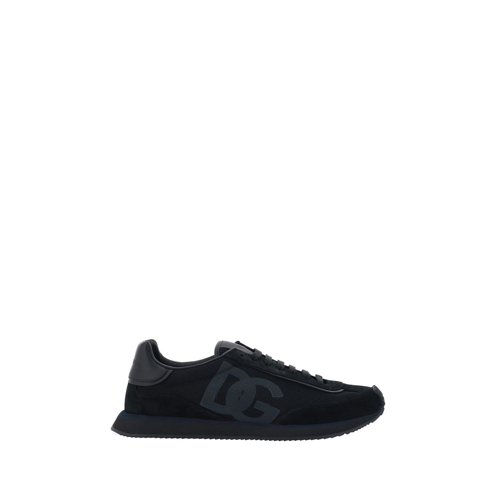 Dolce & Gabbana Suede Detail Sneakers