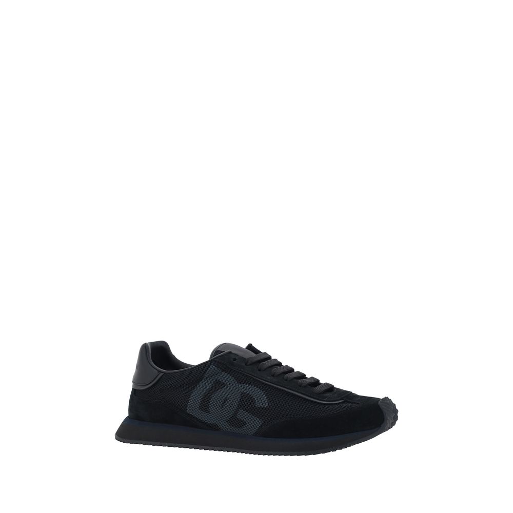 Dolce & Gabbana Suede Detail Sneakers