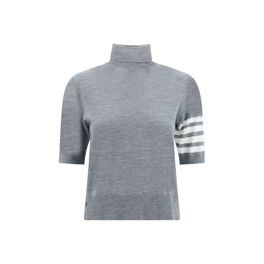 Thom Browne Virgin Wool Turtleneck Sweater