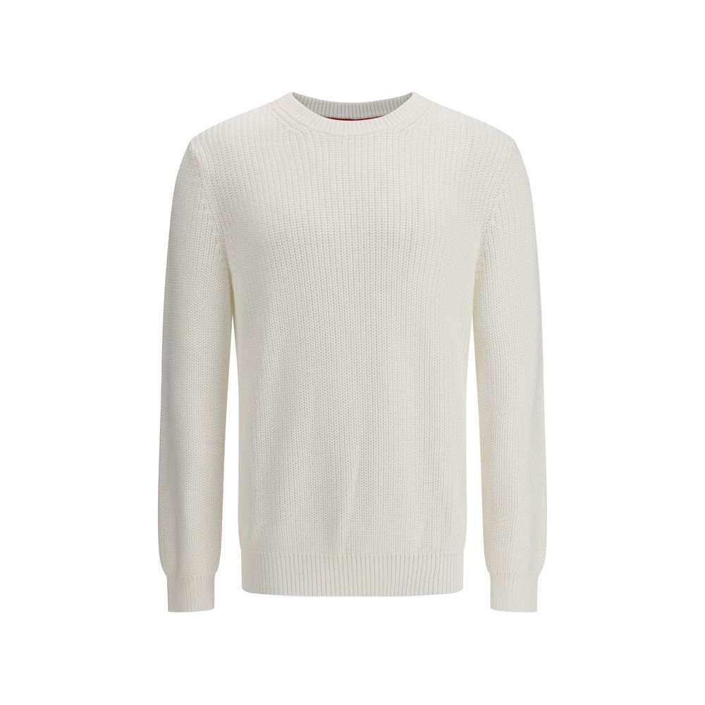 Brunello Cucinelli Half English Rib Sweater in Cotton