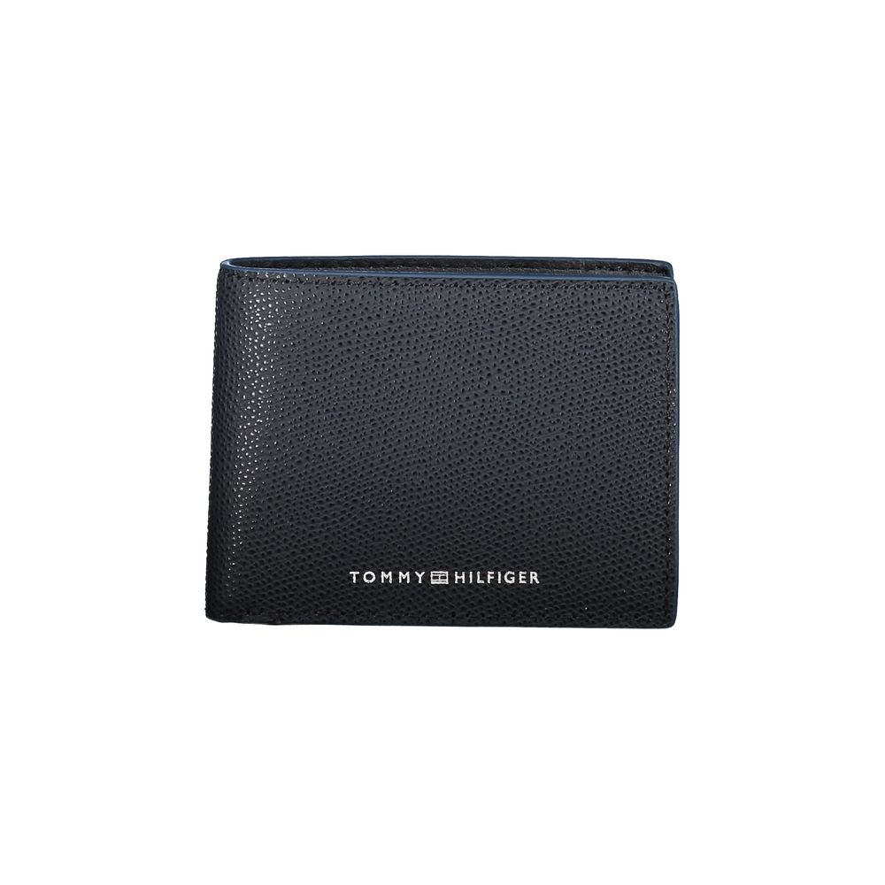 Tommy Hilfiger Blue Leather Men’s Wallet
