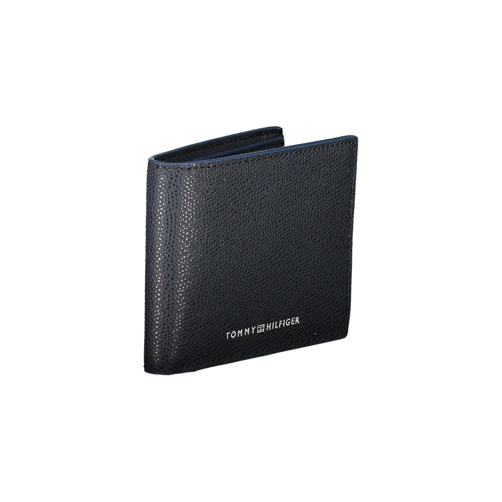 Tommy Hilfiger Blue Leather Men’s Wallet