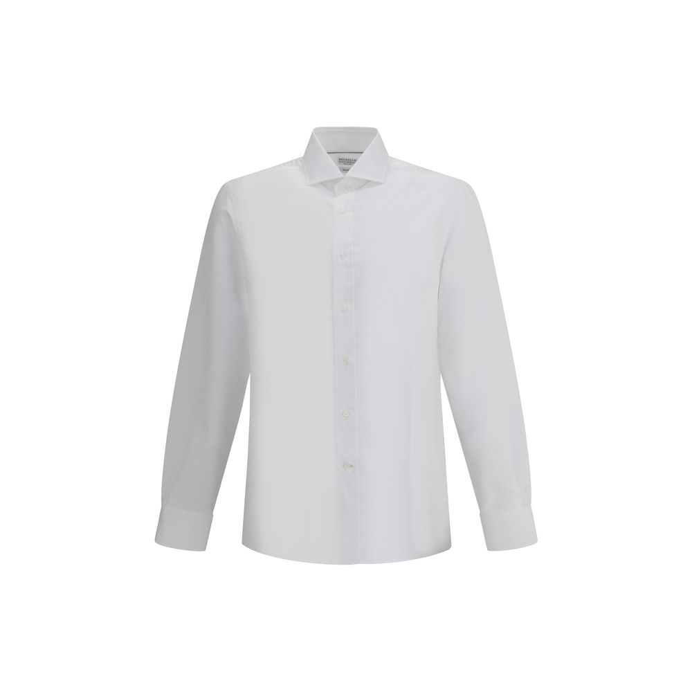 Brunello Cucinelli Cotton and Linen Shirt