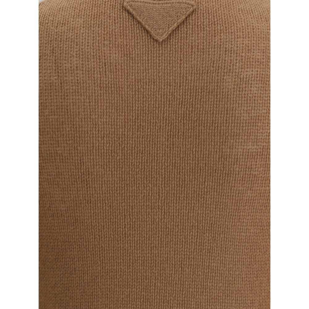 Prada Cashmere Crew Neck Sweater