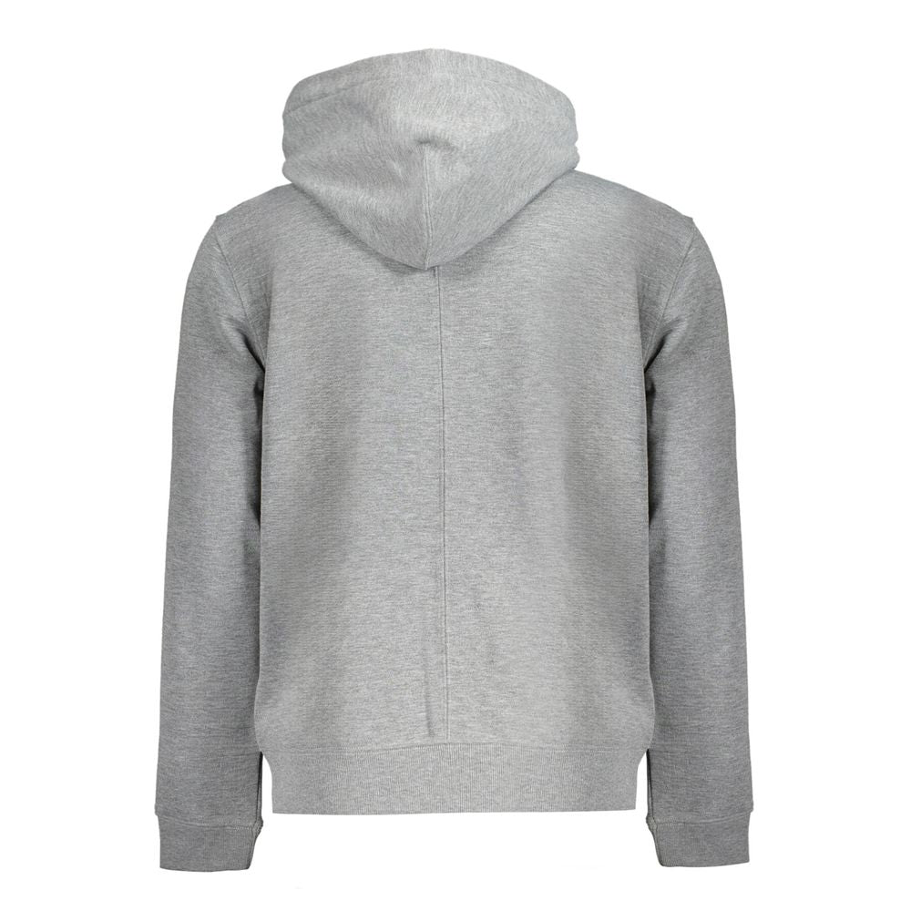 Calvin Klein Gray Polyester Sports Hoodie