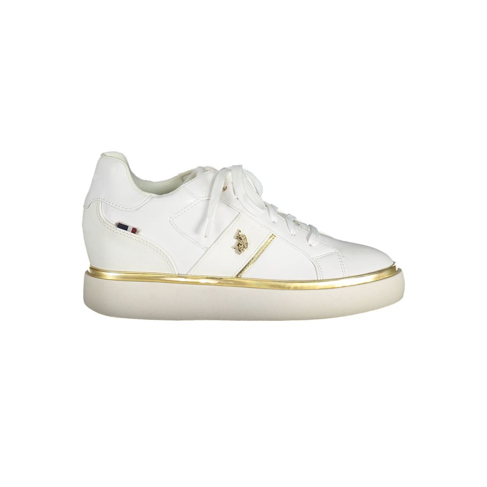 U.S. POLO ASSN. Women's White Sneakers