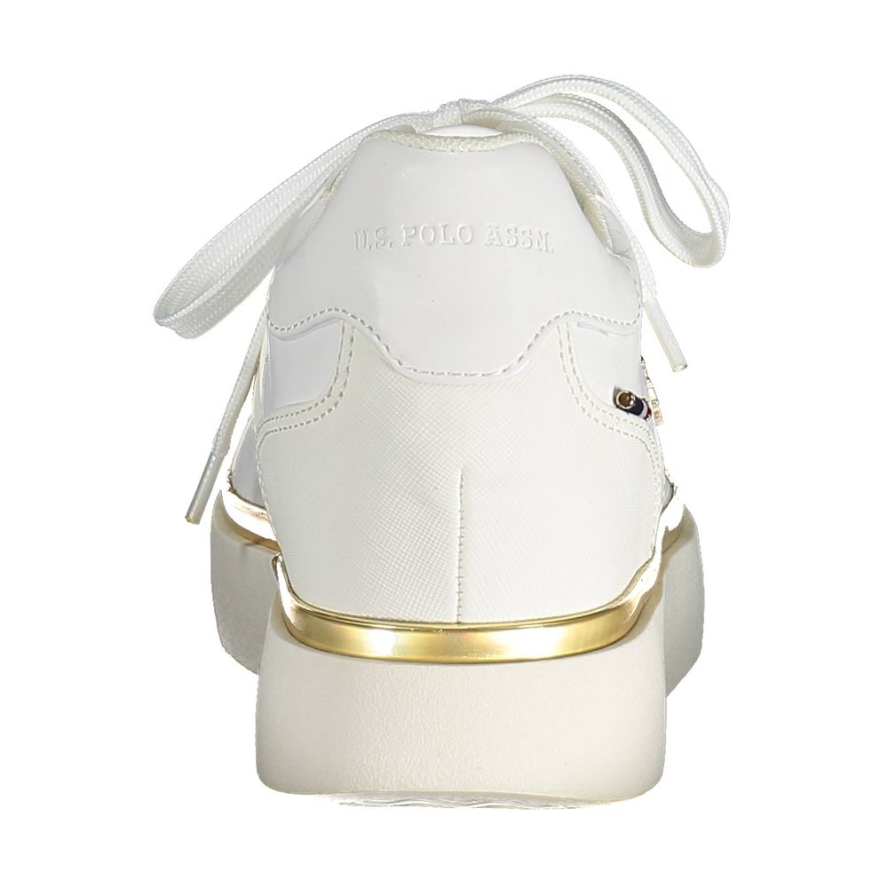 U.S. POLO ASSN. Women's White Sneakers
