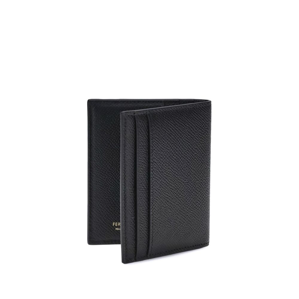 Ferragamo Leather Card Holder: Elegance Meets Functionality