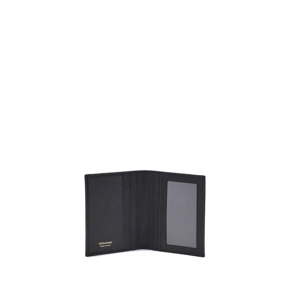 Ferragamo Leather Card Holder: Elegance Meets Functionality