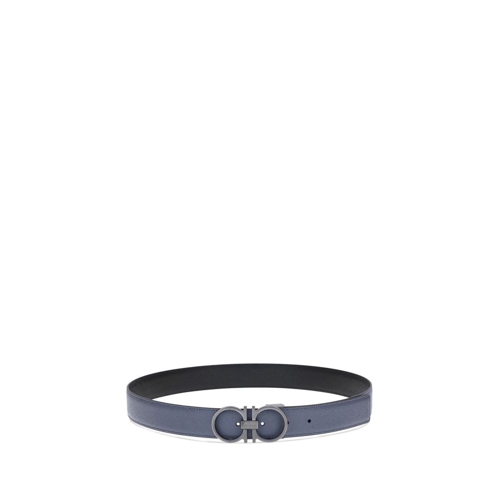 Ferragamo Leather Reversible Belt - Timeless Elegance Redefined