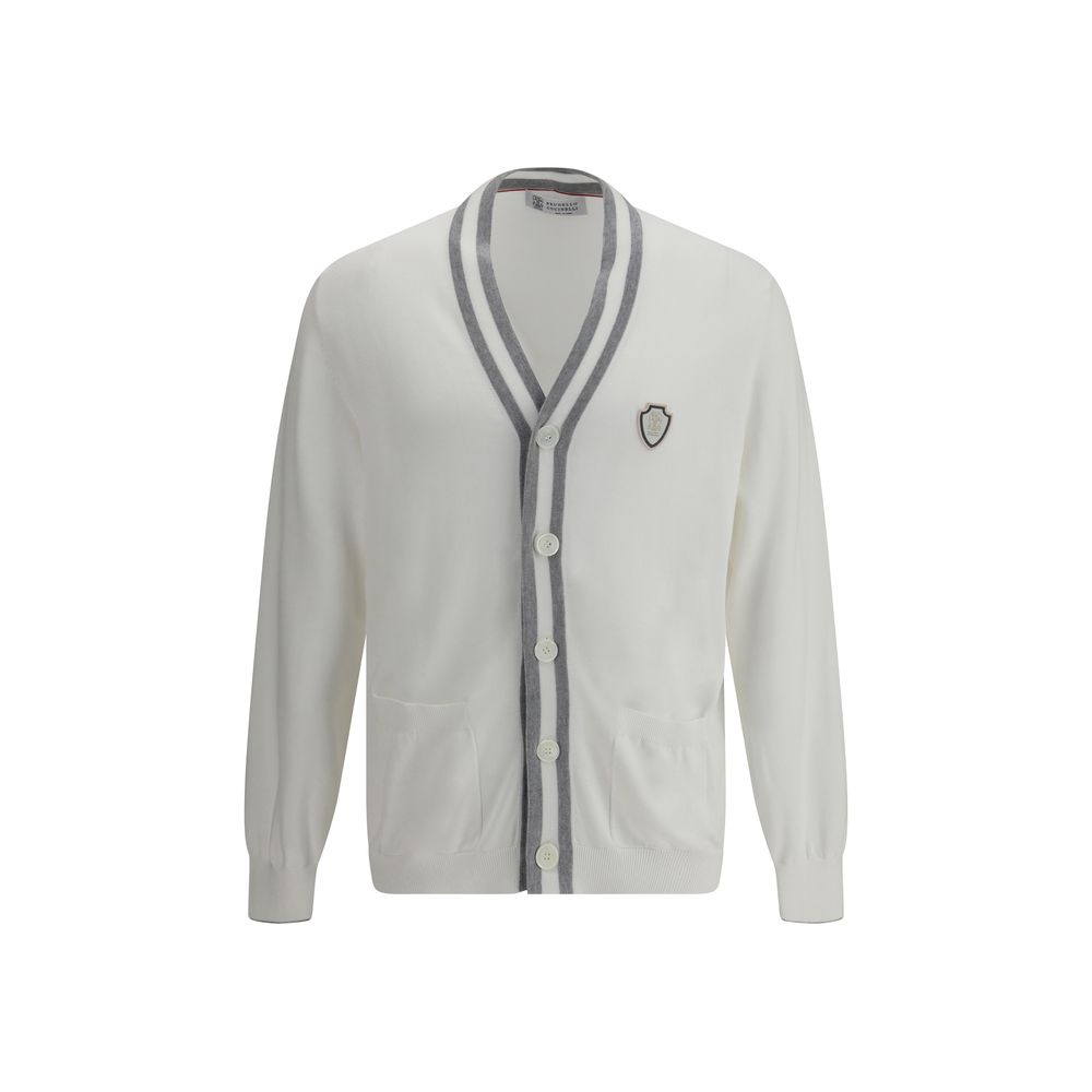 Brunello Cucinelli V-Neck Cotton Cardigan