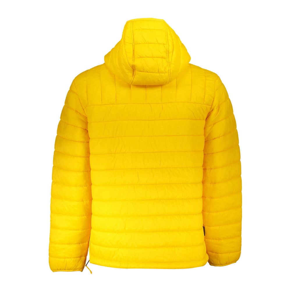 Napapijri Yellow Men's Jacket: Bold Exploration Awaits