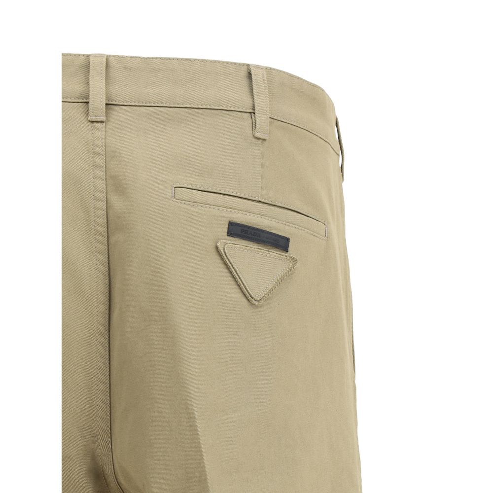 Prada Chino Pants - Essential Elegance Meets Contemporary Style
