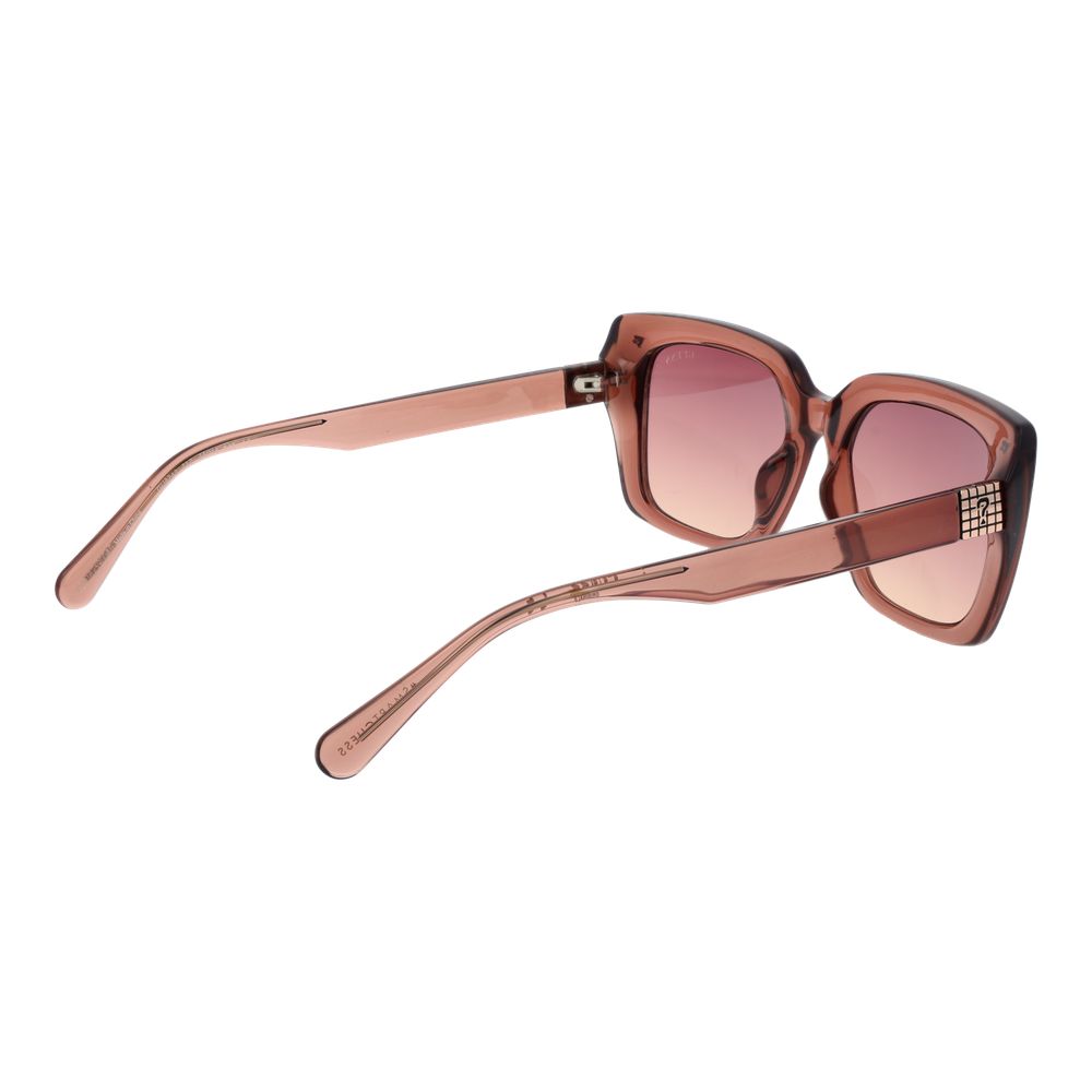 GUESS Pink Unisex Sunglasses - Trendy Rose-Tinted Glamour