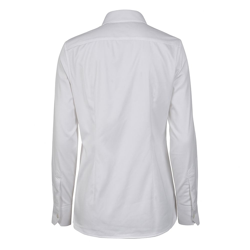 Loro Piana Women's Shirt - Made in Italy White Cotton